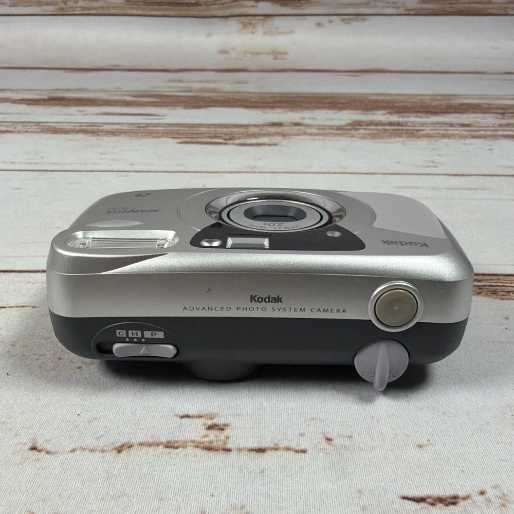 Kodak Advantix F620 Zoom APS Point & Shoot Film Camera Silver 2.0x Zoom OEM